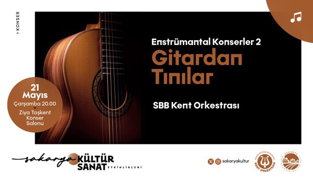 ‘Gitardan Tınılar’ konseri Ziya Taşkent’te