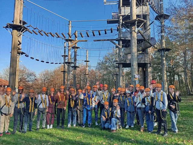 Macera Parkı’nda adrenalini ve eğlenceyi bir arada yaşadılar