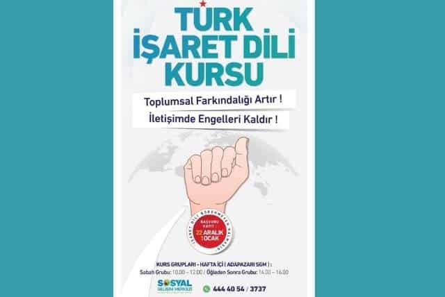 Türk İşaret Dili Kursu eğitimleri için kayıtlar başlıyor