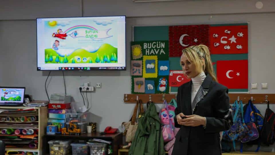Ferizli İhsan Eratik Anaokulu’nda Çocuklar Su Tasarrufu Konusunda Bilinçlendirildi
