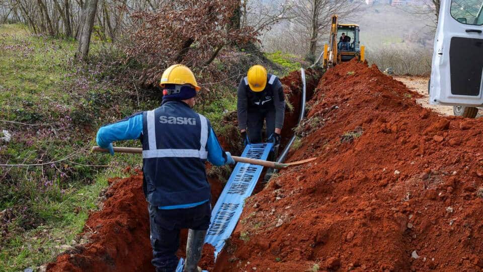 Karasu Kuyumcullu Mahallesi’nde 8 Kilometrelik İçme Suyu Hattı Tamamlandı
