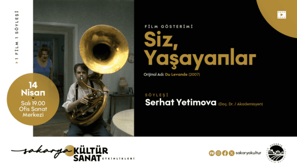 Roy Andersson'un 'Siz, Yaşayanlar' Filmi ve Söyleşi 14 Nisan'da OSM'de