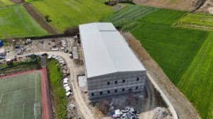 Kaynarca Spor Salonu Projesinde Kaba İnşaat ve &Ccedil;atı Tamamlandı, Son Aşamaya Gelindi