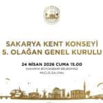 Sakarya Kent Konseyi 5. Genel Kurulu 24 Nisan'da Toplanacak