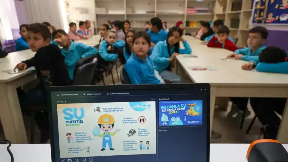 SASKİ, Kütüphane Haftası’nda Öğrencilere Su Bilinci ve Doğa Sevgisi Aşıladı