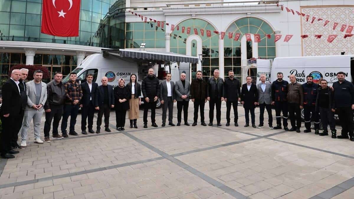 Serdivan Belediyesi Hizmet Filosu Yeni Araçlarla Güçleniyor, İlçede Etkinlik Artıyor