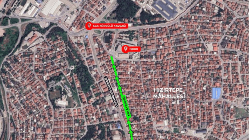 Kışla Caddesi’nde Trafik Akışı SGK Yönüne Tek Yöne Çevrildi: Sürücüler İçin Yeni Düzenleme