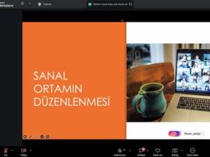 SATSO Akademi’de Sanal Sunum Becerileri Üzerine Uygulamalı Eğitim Düzenlendi